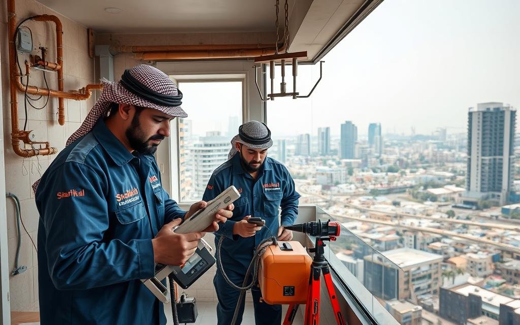 كشف تسربات المياه الواحة بجدة
